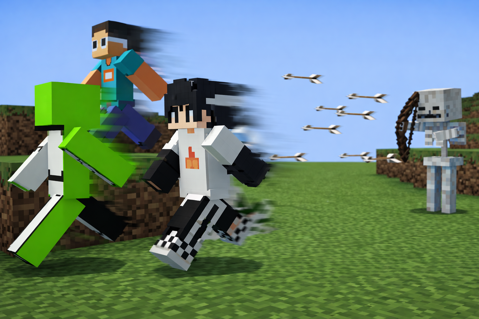Minecraft, But It's 5x Speed